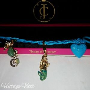 Juicy Couture MERMAID & SEAHORSE CHARM BRACELET